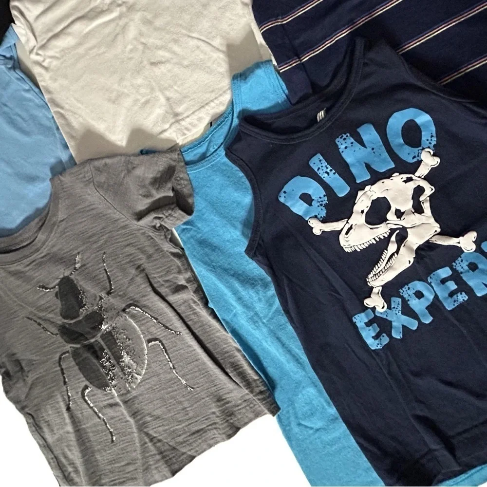 Boys 3T & 4T Lot of Shirts Nike- Blue and Black Granimals